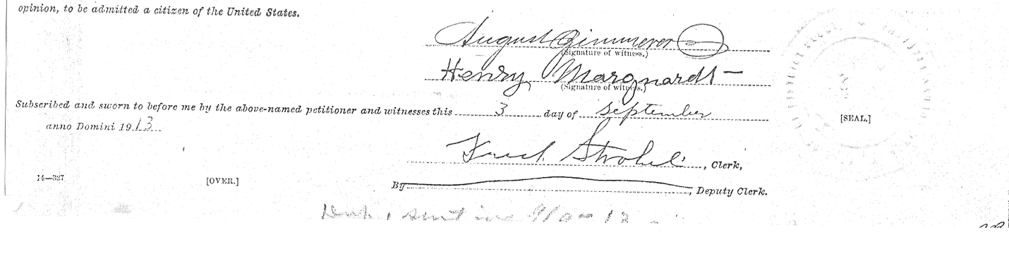 Naturalization Petition